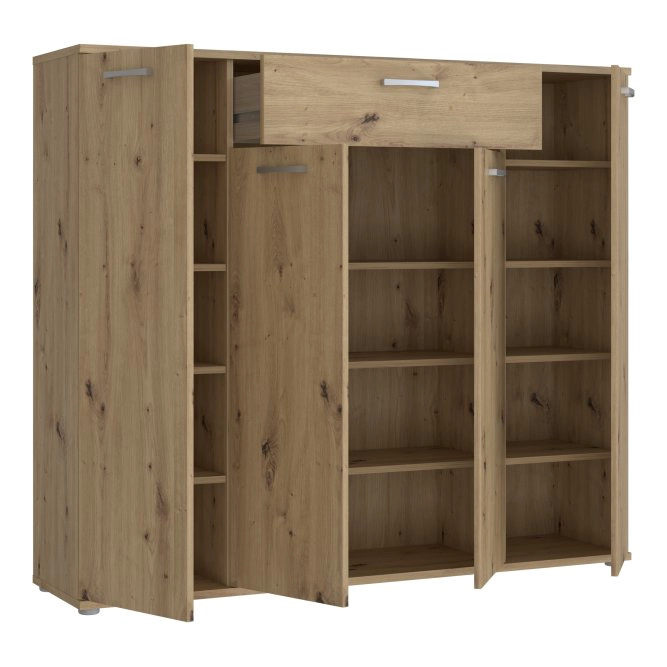 COMODA DARLEY 4 PUERTAS 1 CAJON COLOR DUNA 139CM - 5