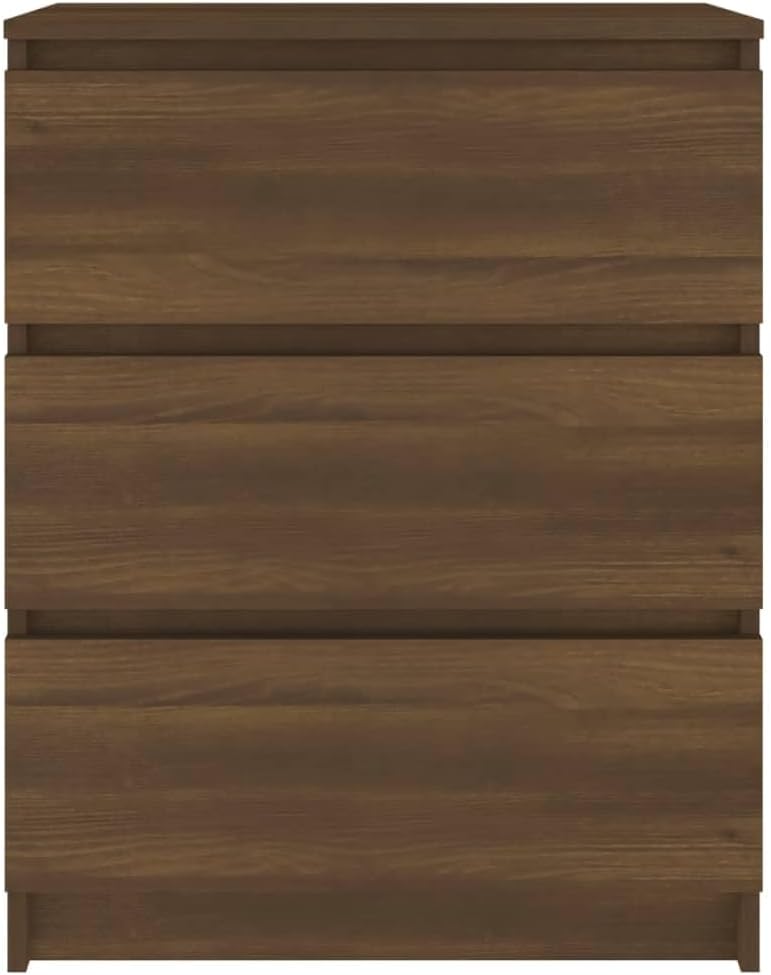 COMODA DELIA 3 CAJONES COLOR MARRON 76CM - 3