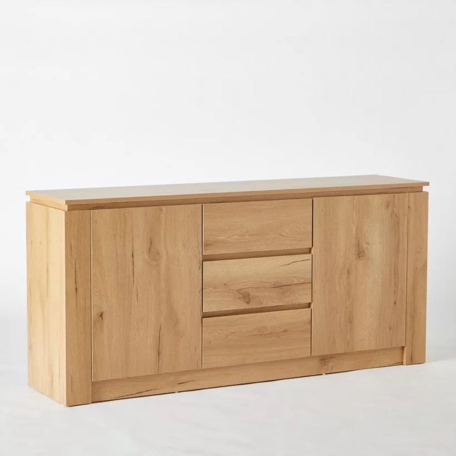 APARADOR ABEL 3 CAJONES 2 PUERTAS ROBLE 160CM - 10