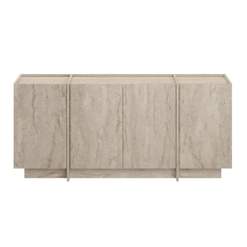 APARADOR LIKEN 4 PUERTAS ESTANTES INTERNOS TIVOLI 180CM - 8