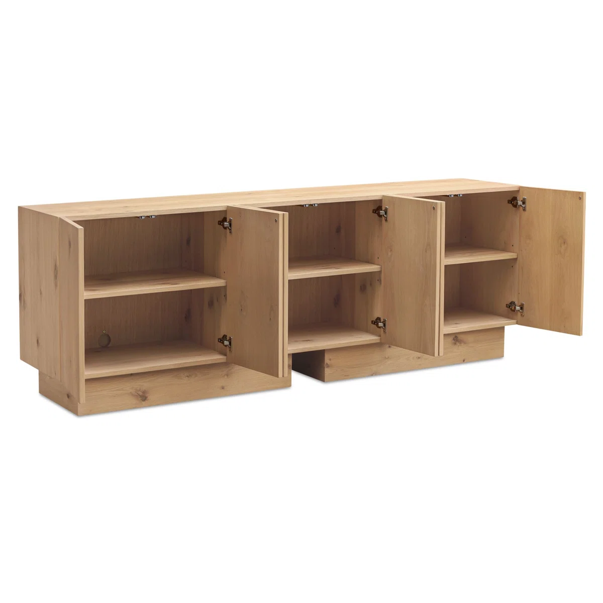APARADOR KAME 6 PUERTAS ESTANTES INTERNOS ROBLE 228CM - 5
