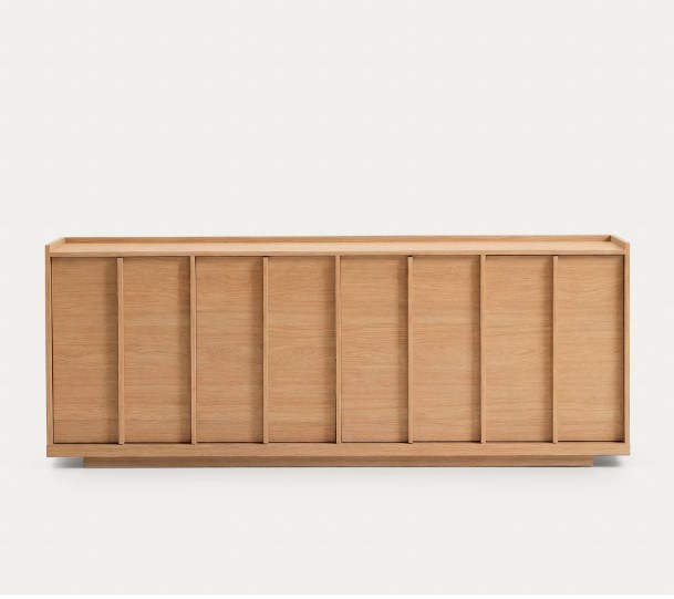 APARADOR BORLEY 4 PUERTAS ESTANTES INTERNOS ROBLE 200CM - 2