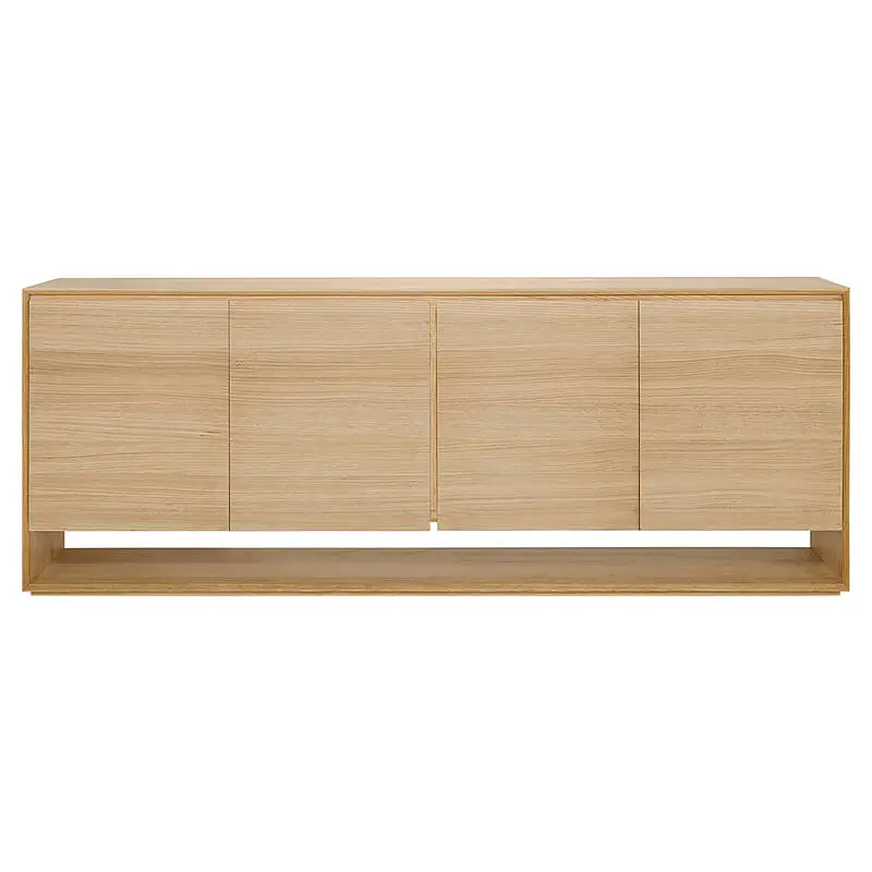 APARADOR SIADONA 4 PUERTAS ESTANTES INTERNOS ROBLE 220CM - 6