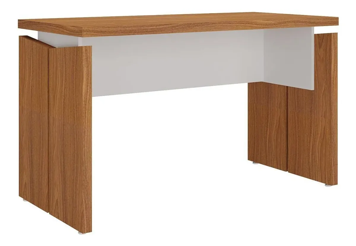 ESCRITORIO EJECUTIVO ALESSE CEDRO Y BLANCO 145CM - 5