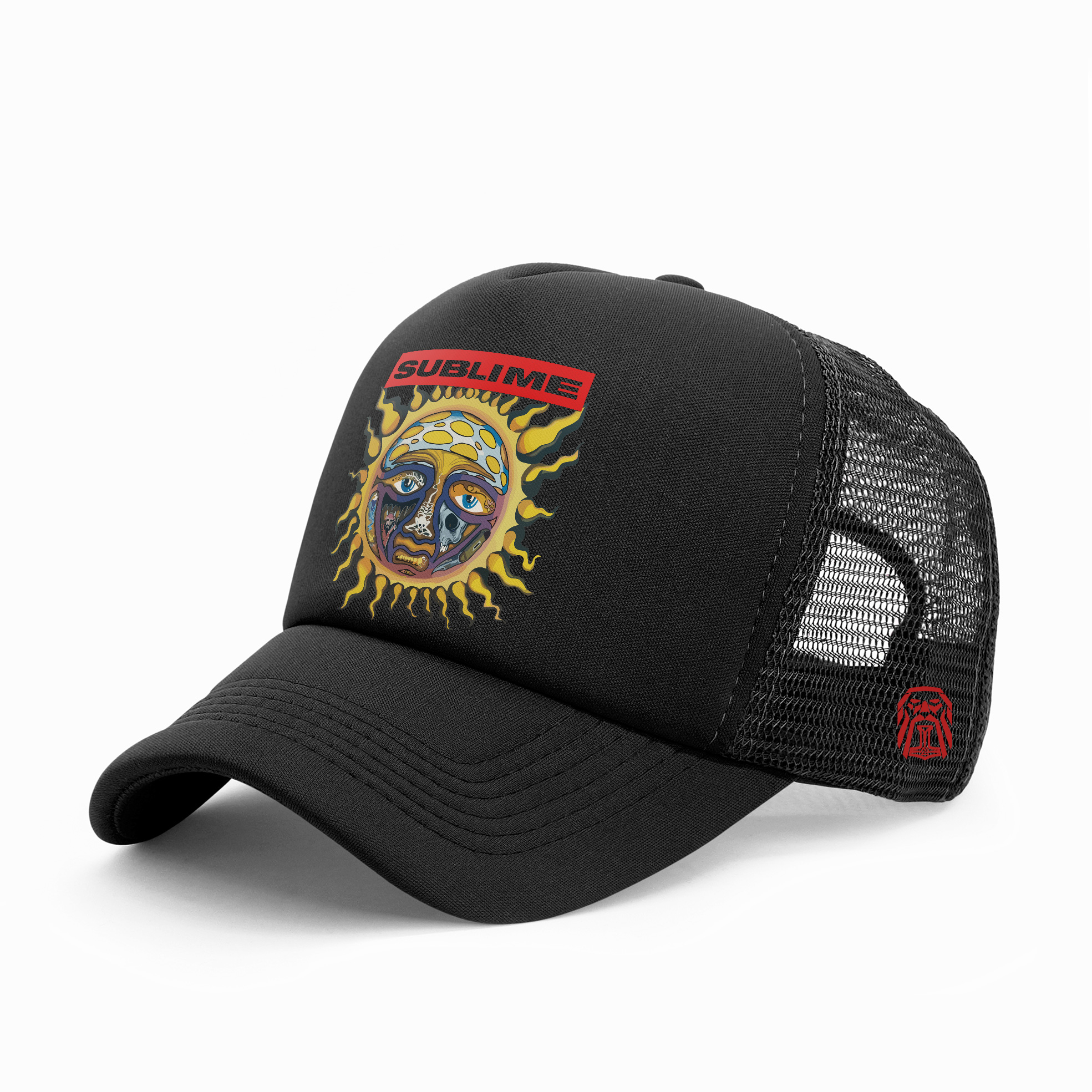 GORRA TRUCKER BANDA PUNK SUBLIME 002 NEGRO - 1