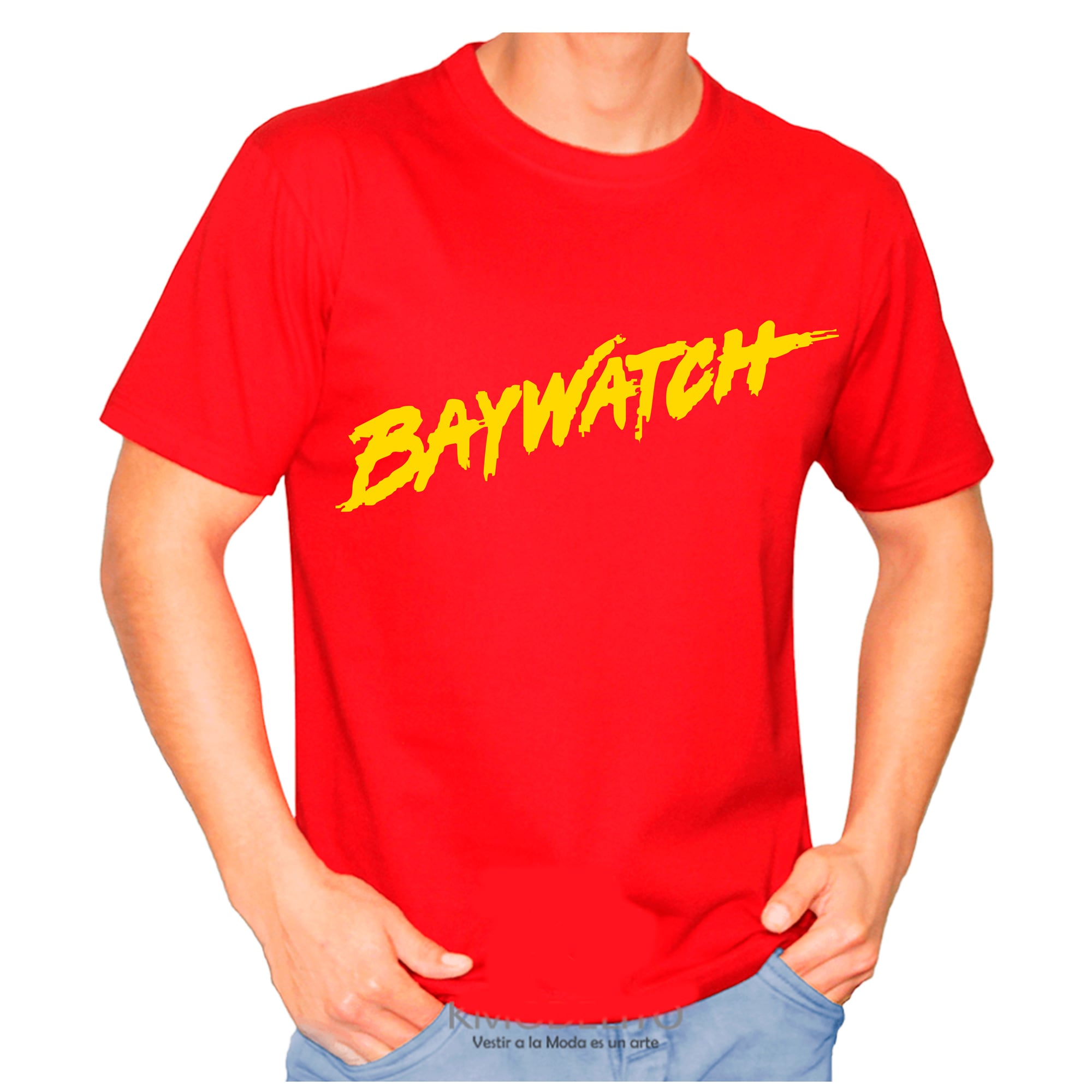 POLO CLASICO HOMBRE ROJO BAYWATCH 001 - 1