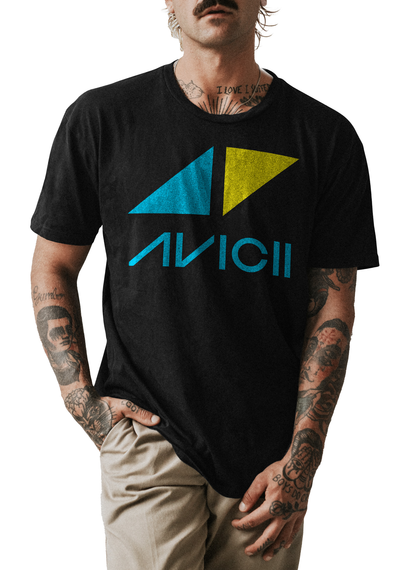 POLO CLASICO HOMBRE NEGRO DJ AVICCI 002 - 1