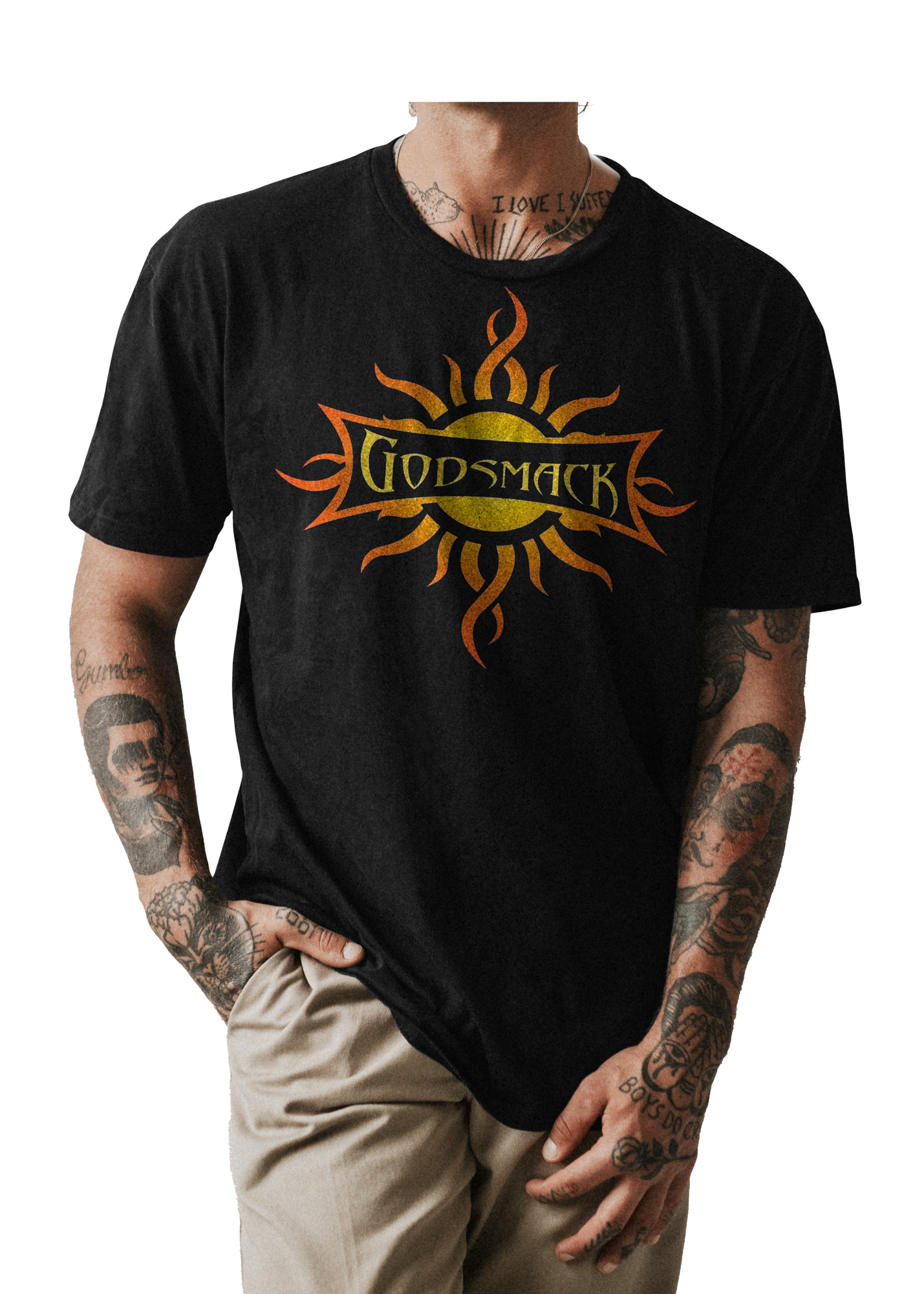POLO CLASICO BANDA DE METAL GODSMACK 001 - 1