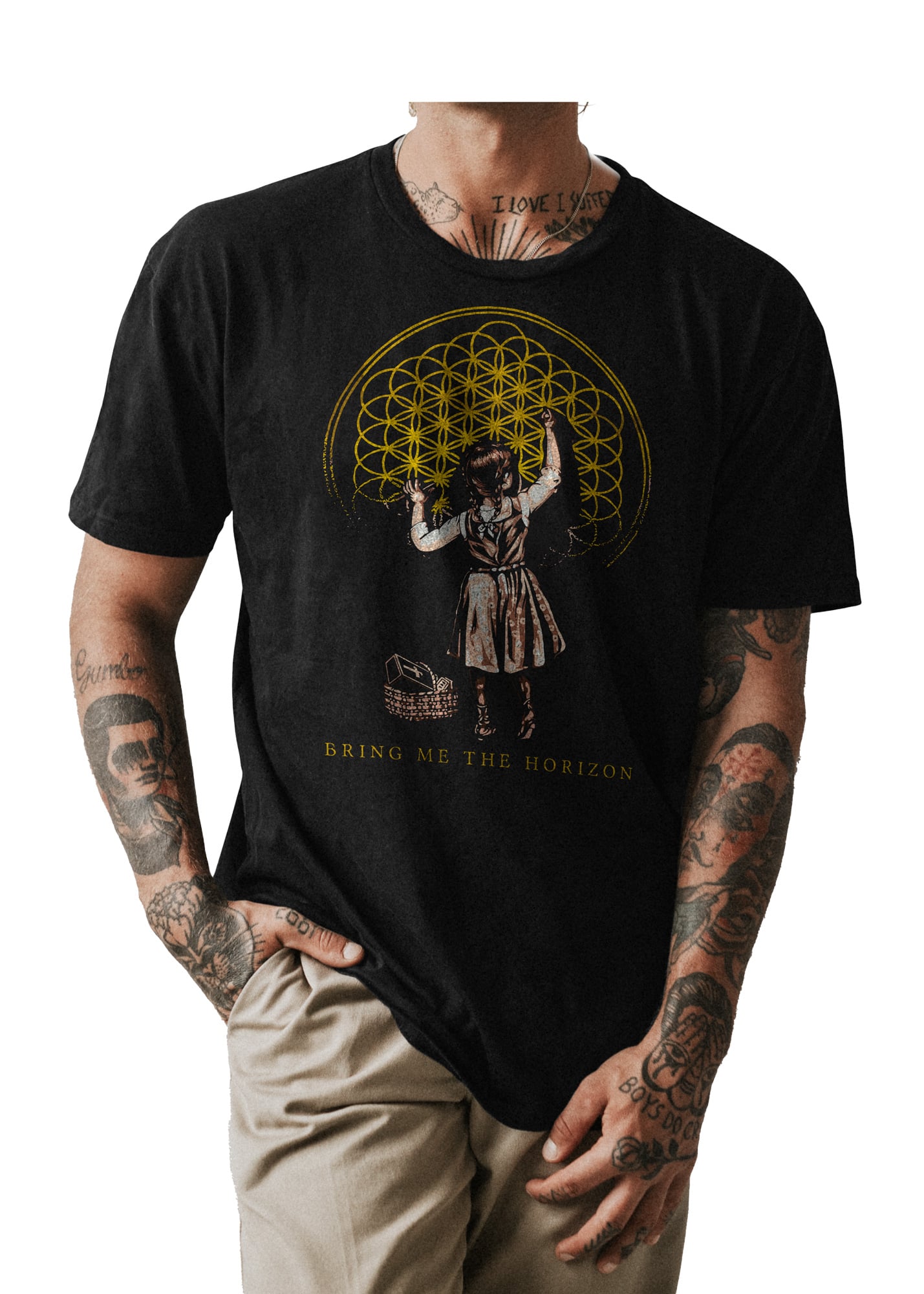POLO CLASICO BANDA DE METAL BRING ME THE HORIZON 002 - 1