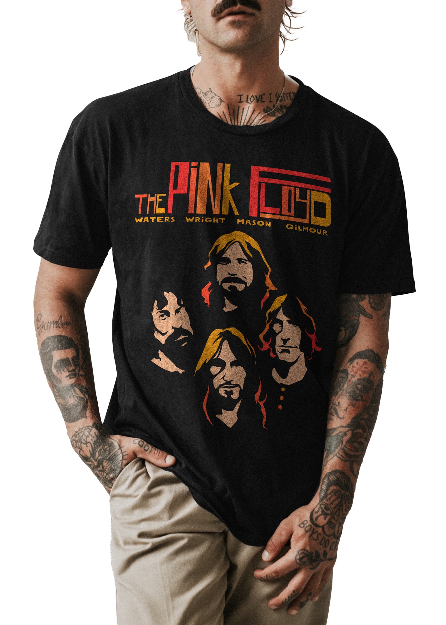 POLO CLASICO BANDA DE ROCK PINK FLOYD 003 - 1
