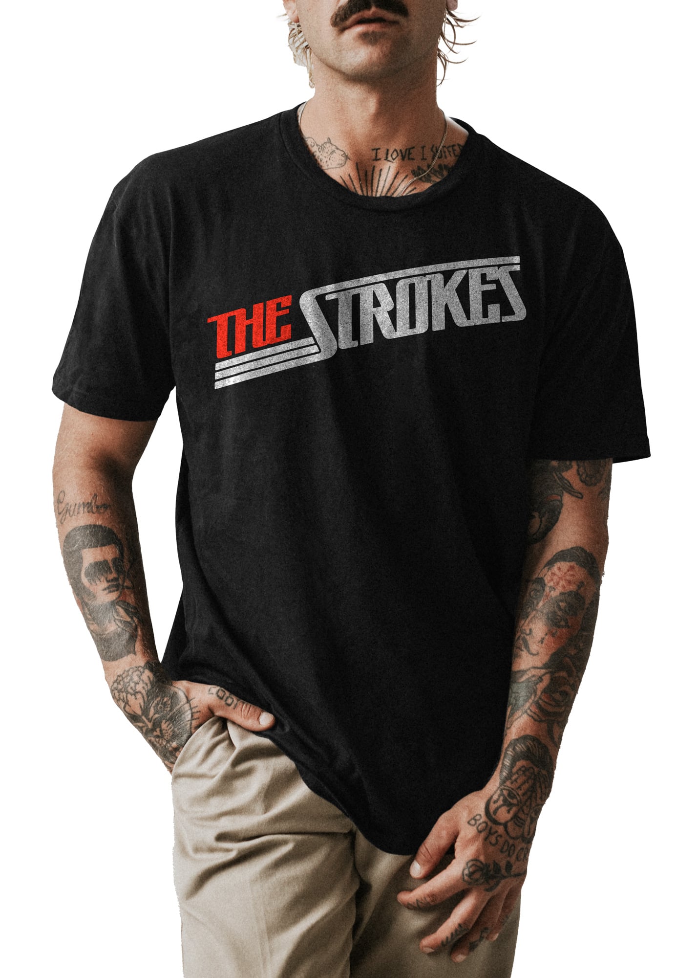 POLO CLASICO BANDA DE ROCK THE STROKES 004 - 1