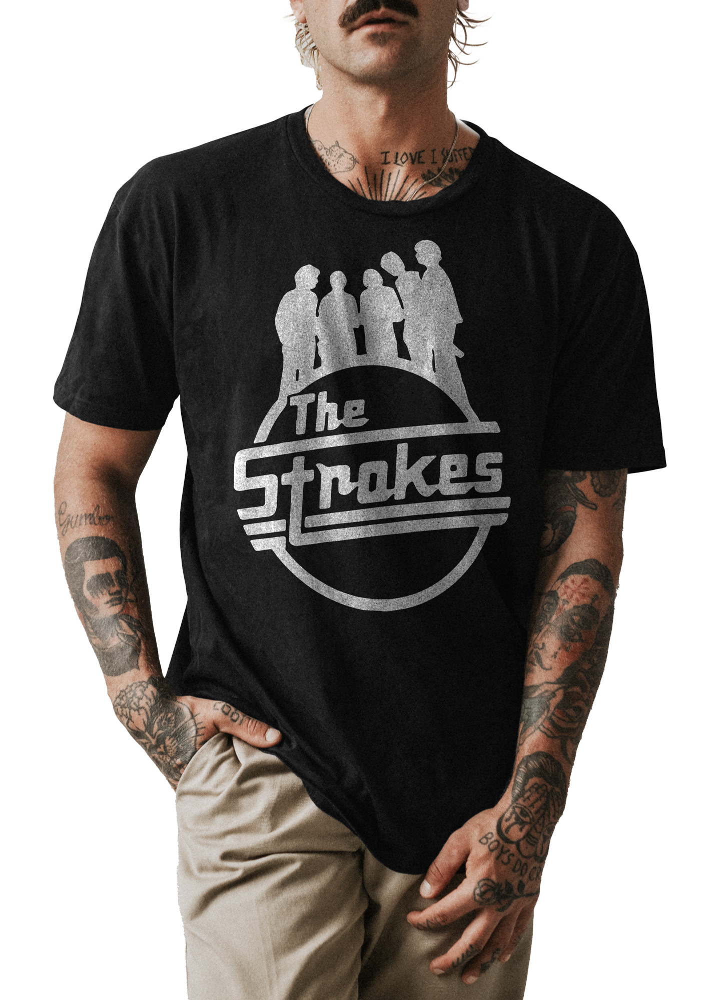 POLO CLASICO BANDA DE ROCK THE STROKES 007 - 1