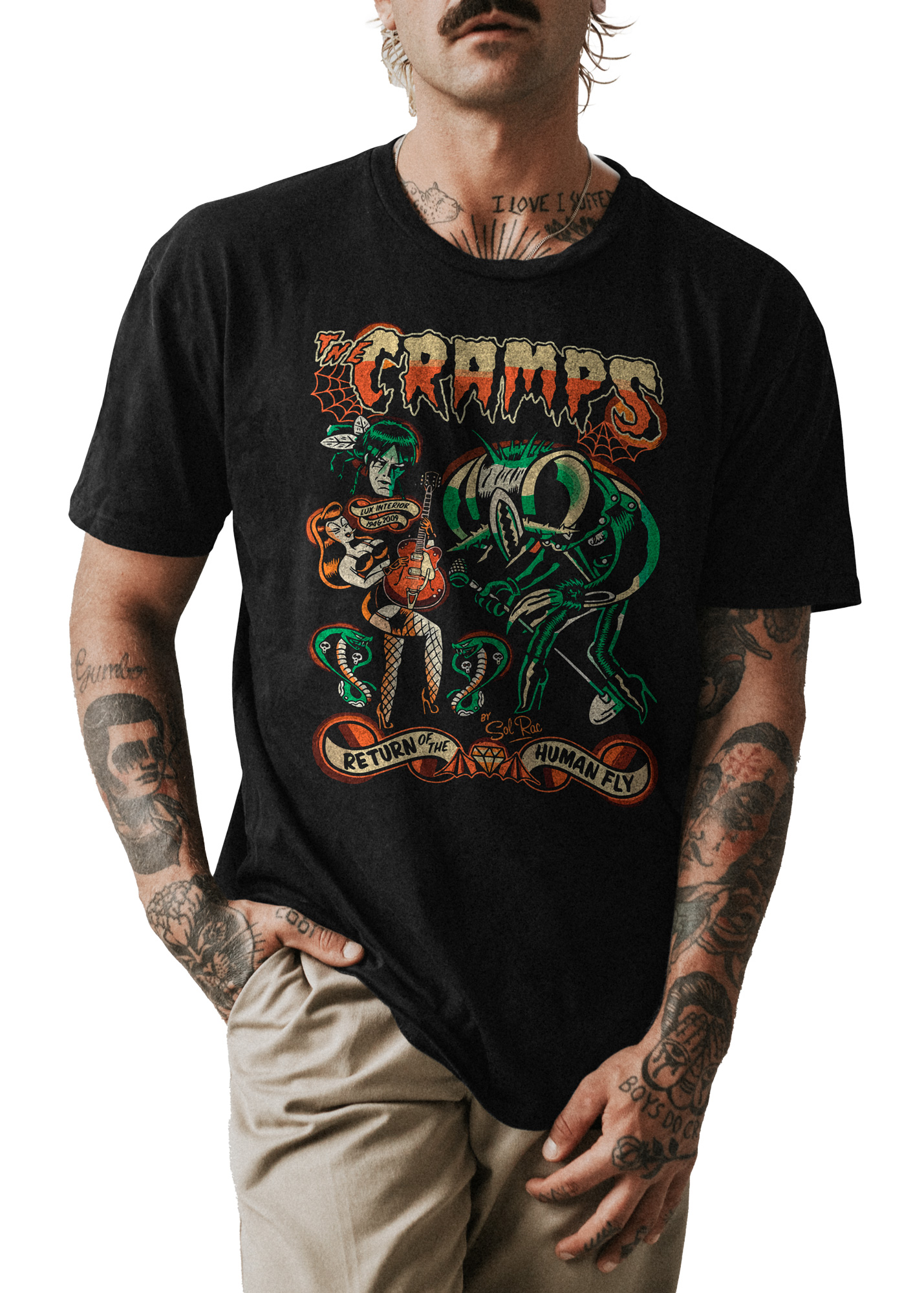 POLO CLASICO BANDA DE PUNK THE CRAMPS 001 - 1