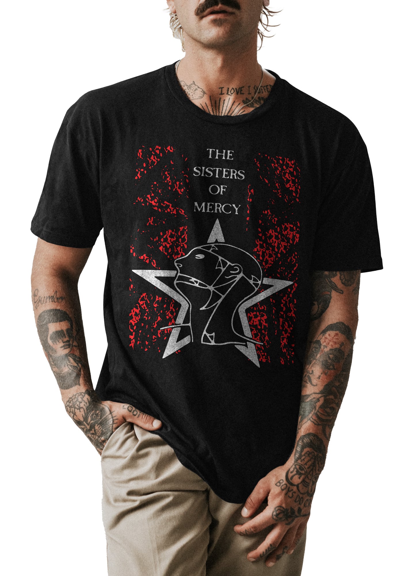 POLO CLASICO BANDA DE ROCK THE SISTER OF MERCY 002 - 1