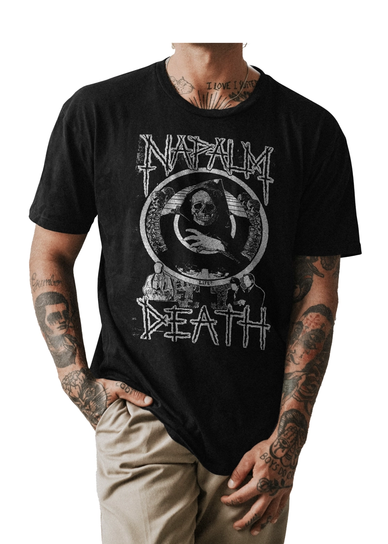 POLO  REGULAR FIT NAPALM DEATH BANDA METAL 04 - 1