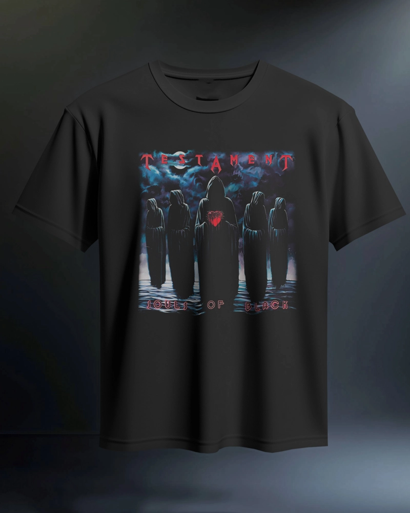 POLO  REGULAR FIT TESTAMENT BANDA THRASH METAL 06 - 1