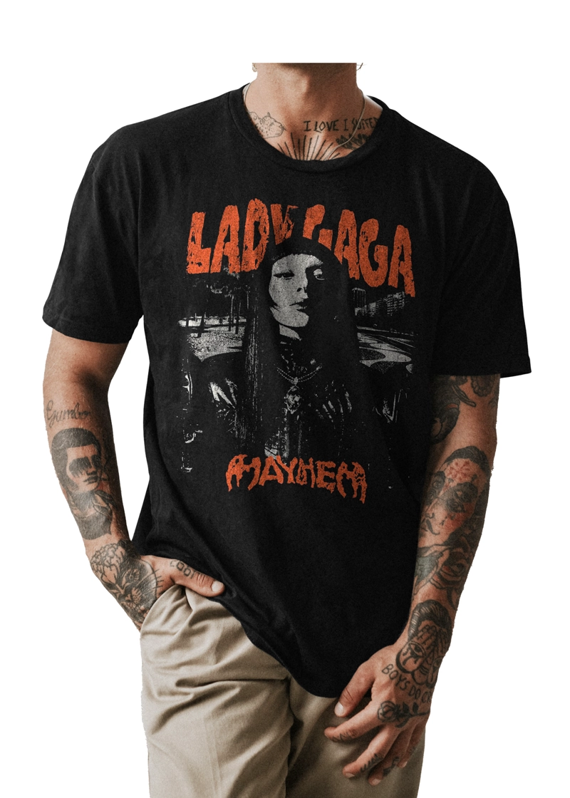 POLO REGULAR FIT LADY GAGA CANTANTE 01 - 1