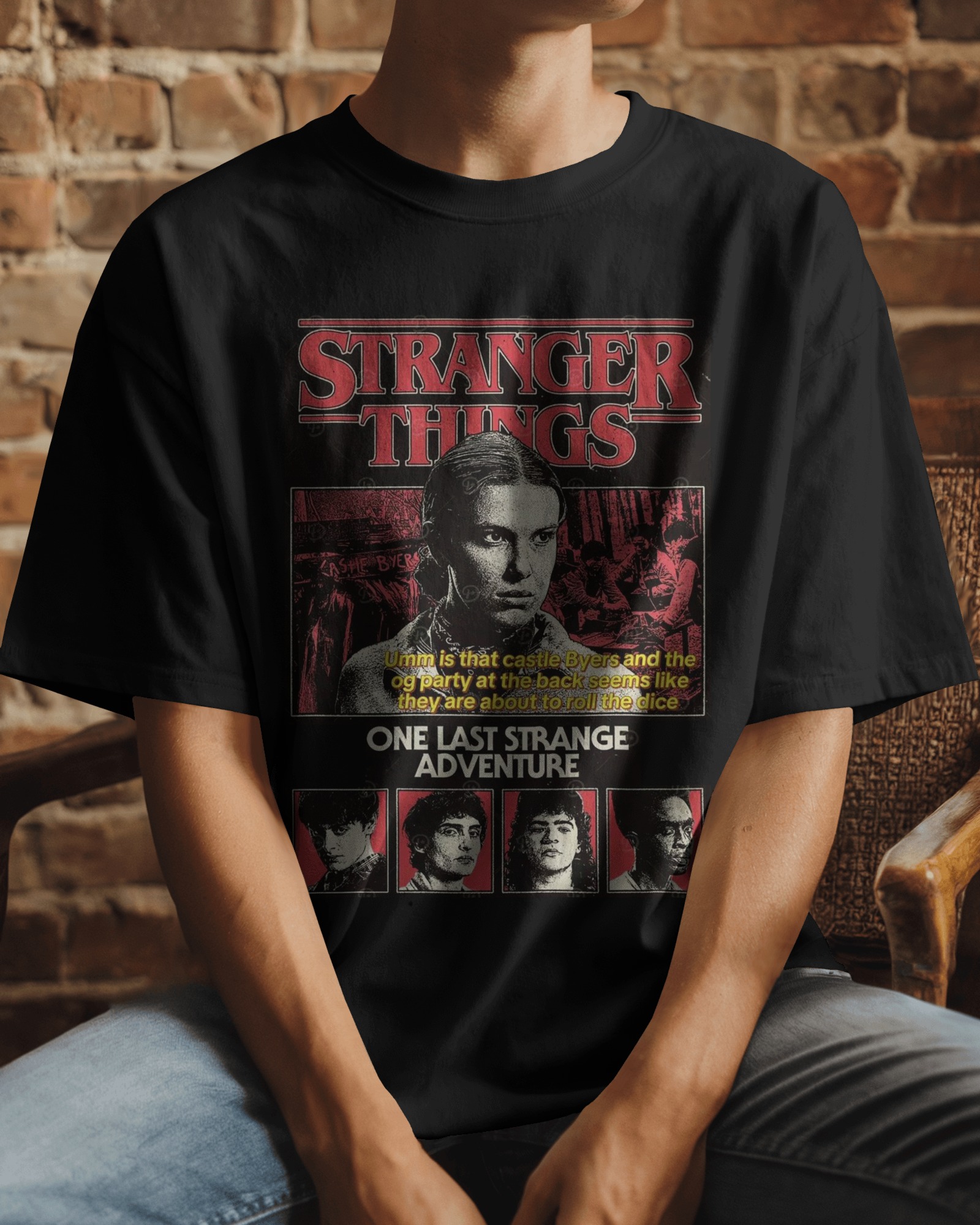 POLO UNISEX REGULAR FIT ONCE STRANGER THINGS 002 - 1
