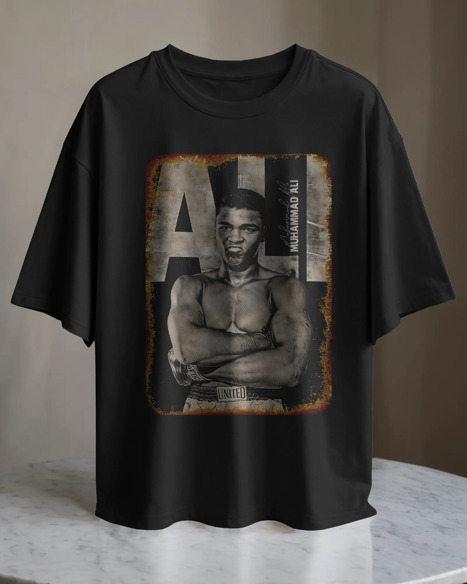 POLO OVERSIZE BOXEADOR MUHAMMAD ALI 002 - 1