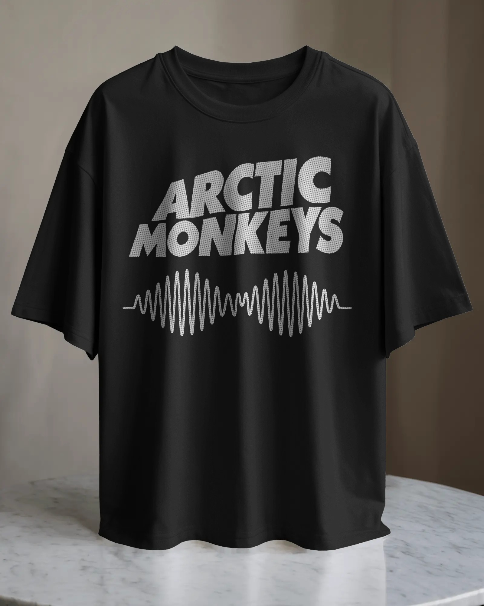 POLO OVERSIZE BANDA DE ROCK ARCTIC MONKEYS 001 - 1