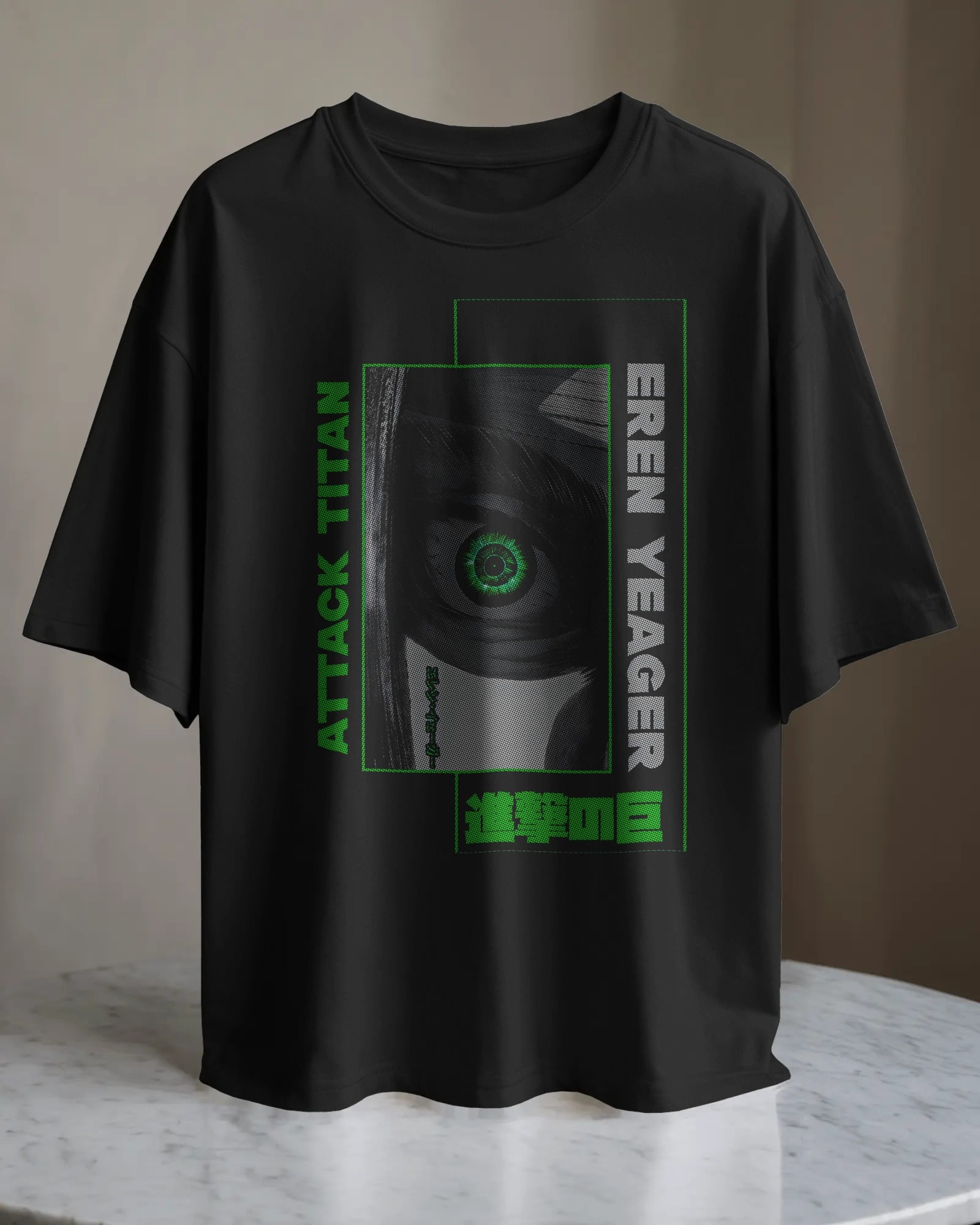 POLO OVERSIZE ANIME ATTACK ON TITAN 002 - 1
