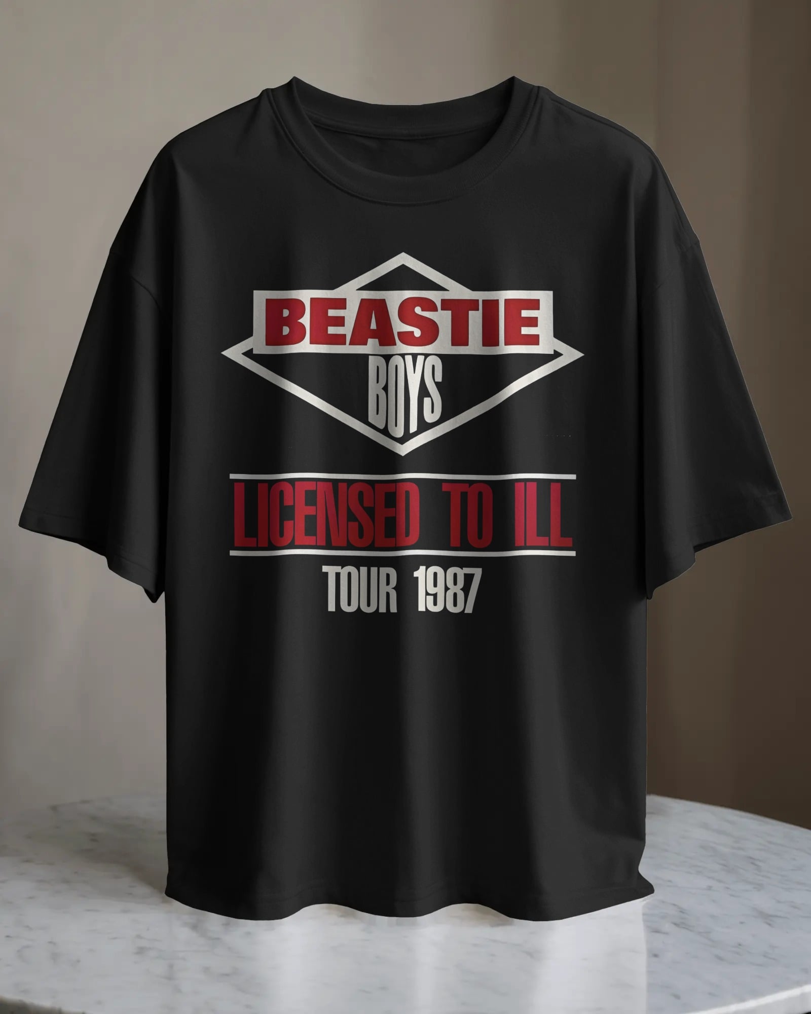 POLO OVERSIZE BANDA DE HIP HOP BEASTIE BOYS 005 - 1