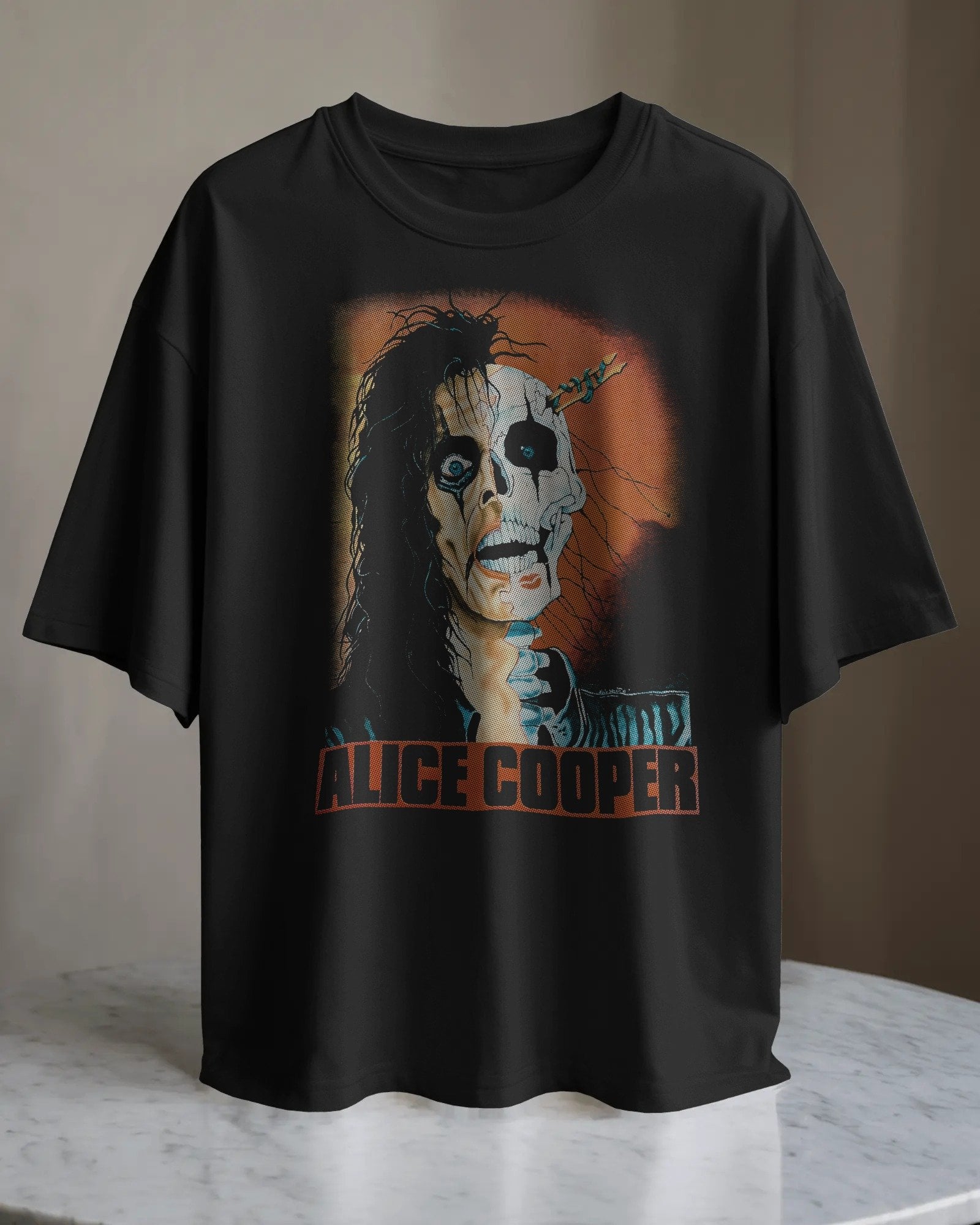 POLO OVERSIZE CANTANTE ALICE COOPER 001 - 1