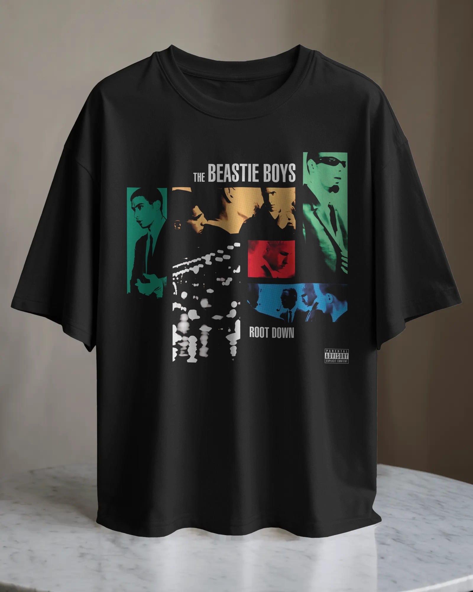 POLO OVERSIZE BANDA DE HIP HOP BEASTIE BOYS 004 - 1