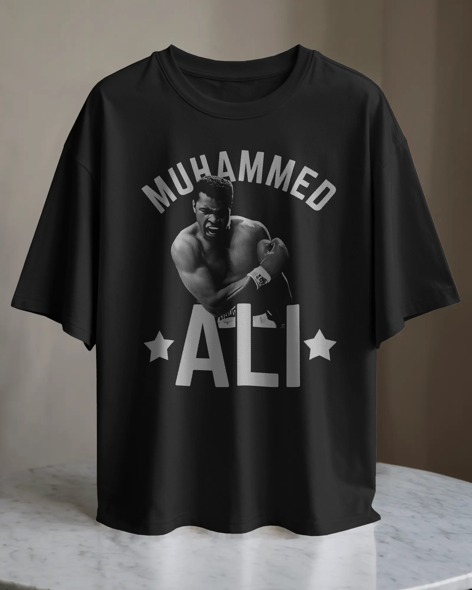 POLO OVERSIZE BOXEADOR MUHAMMAD ALI 001 - 1