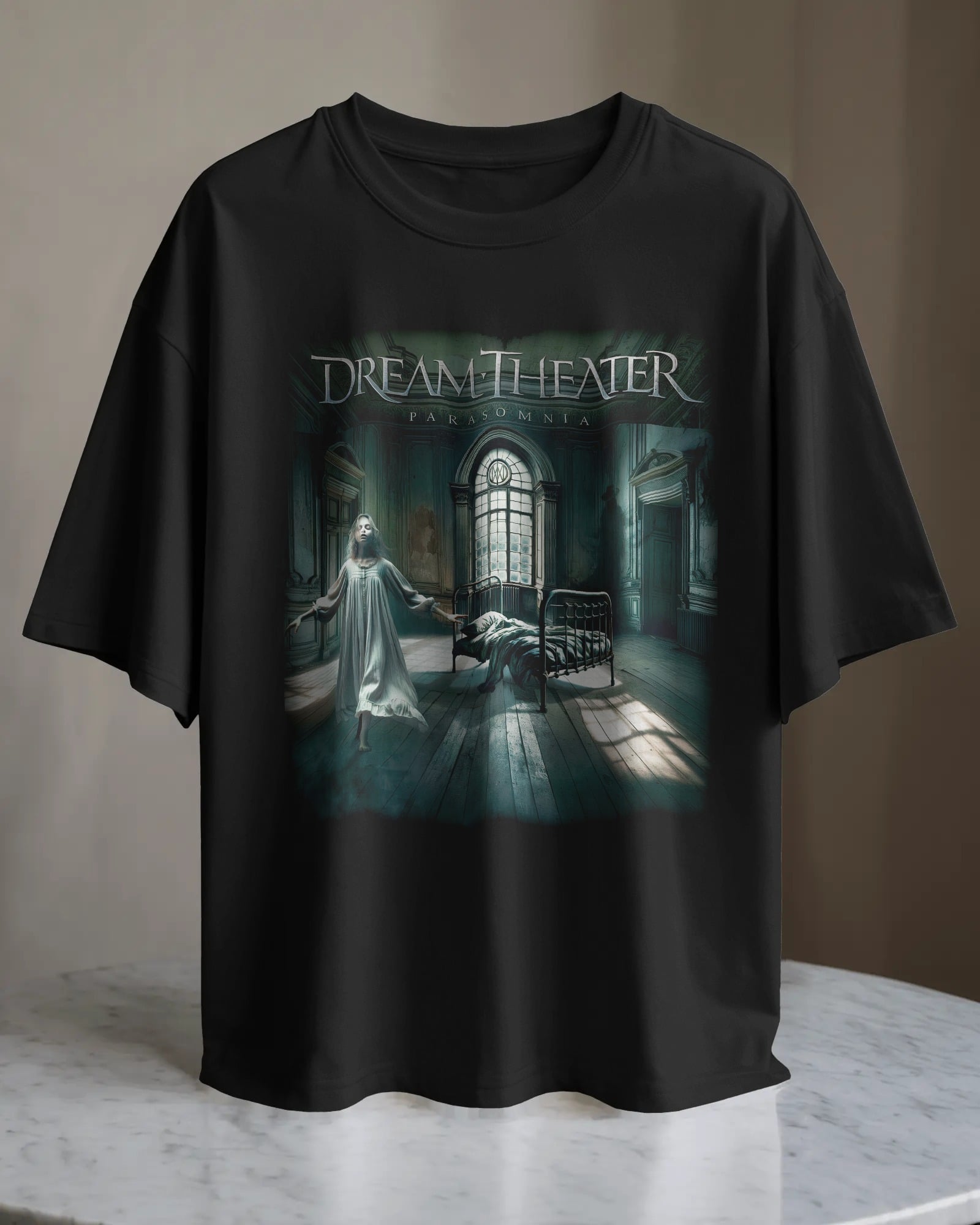 POLO OVERSIZE BANDA DE METAL DREAM THEATER 003 - 1