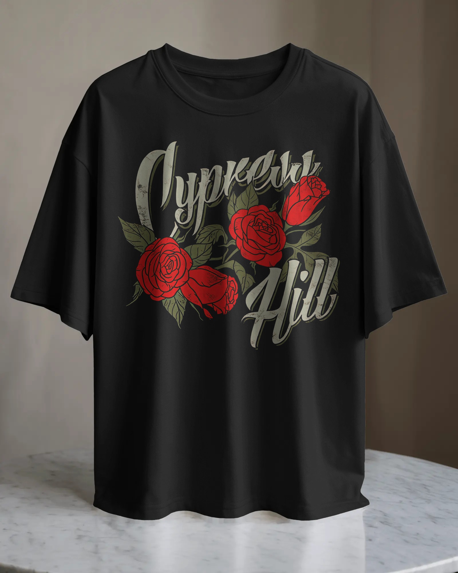 POLO OVERSIZE BANDA DE HIP HOP CYPRESS HILL 004 - 1