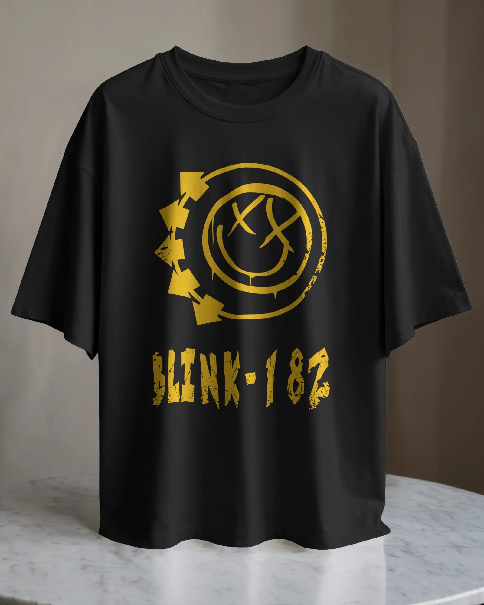 POLO OVERSIZE BANDA DE ROCK BLINK 182 004 - 1