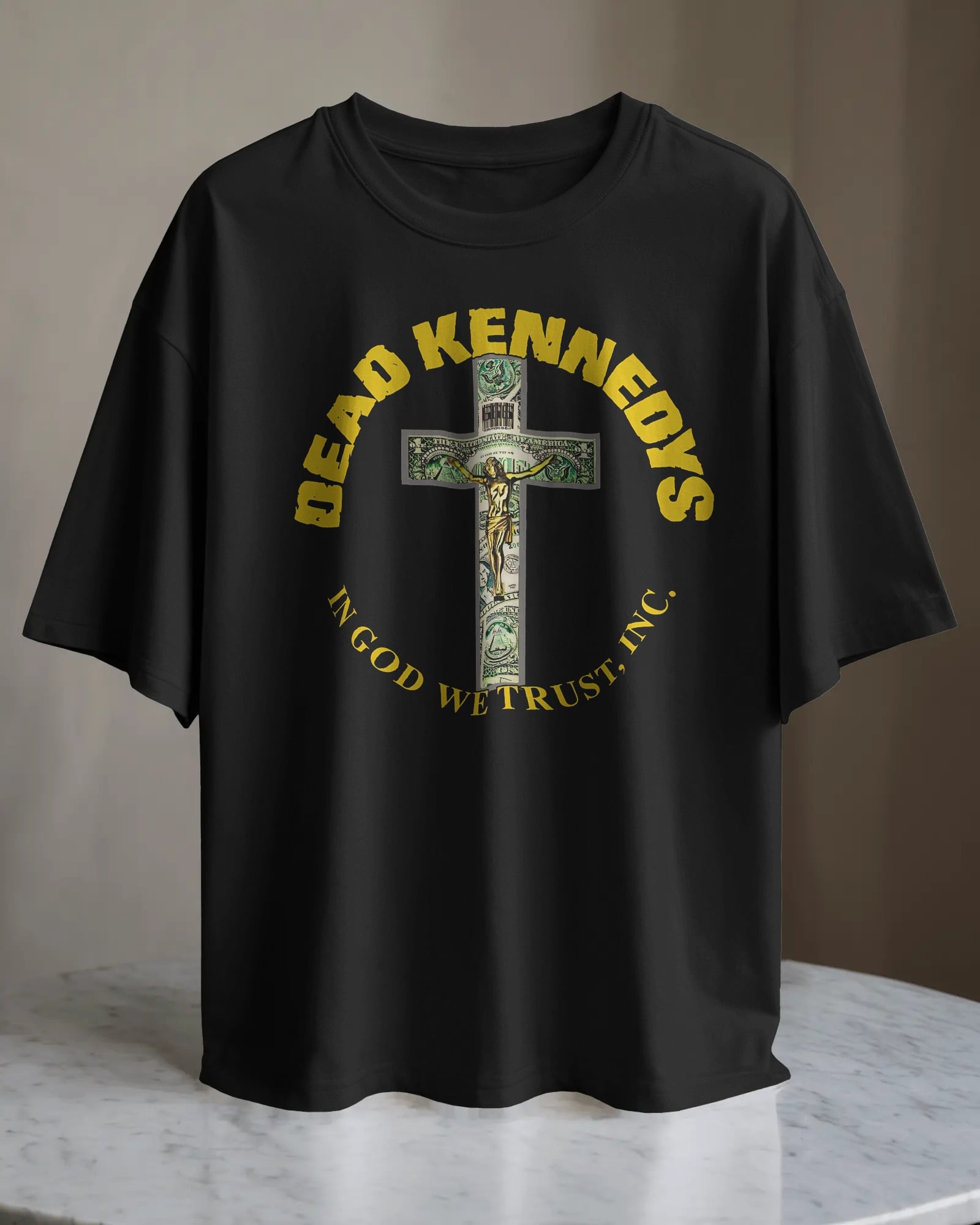 POLO OVERSIZE BANDA DE ROCK DEAD KENNEDYS 002 - 1