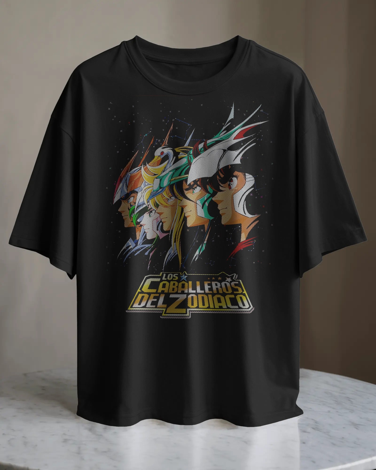 POLO OVERSIZE ANIME LOS CABALLEROS DEL ZODIACO 001 - 1