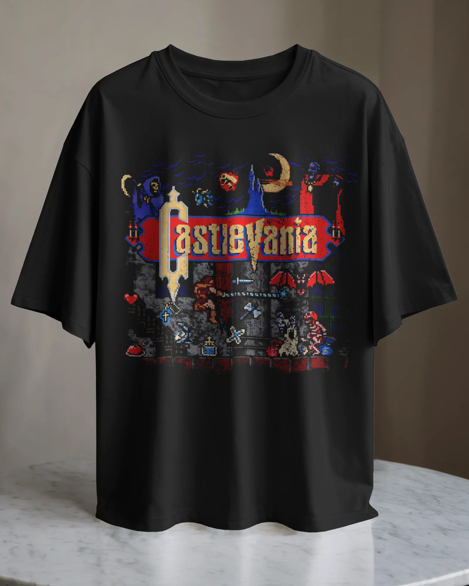 POLO OVERSIZE VIDEOJUEGO CASTLEVANIA 002 - 1
