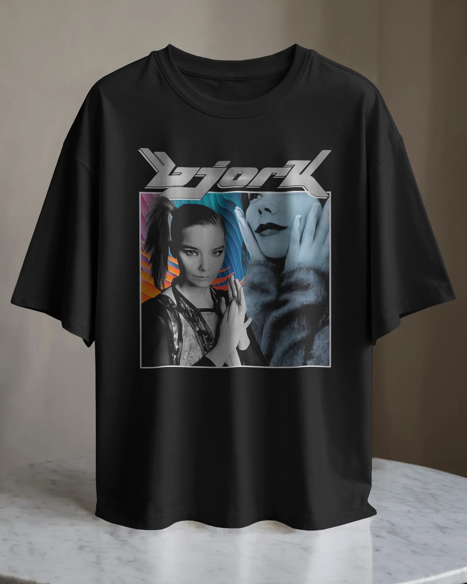 POLO OVERSIZE CANTANTE BJORK 002 - 1