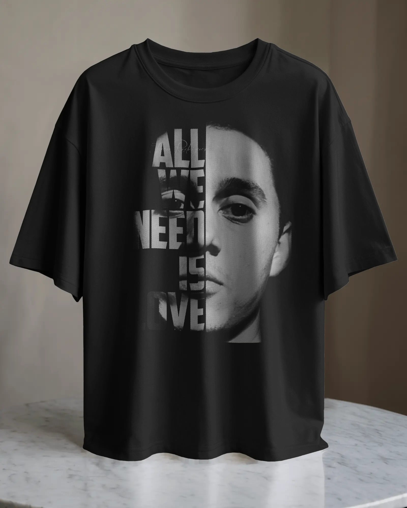 POLO OVERSIZE RAPERO CANSERBERO 003 - 1