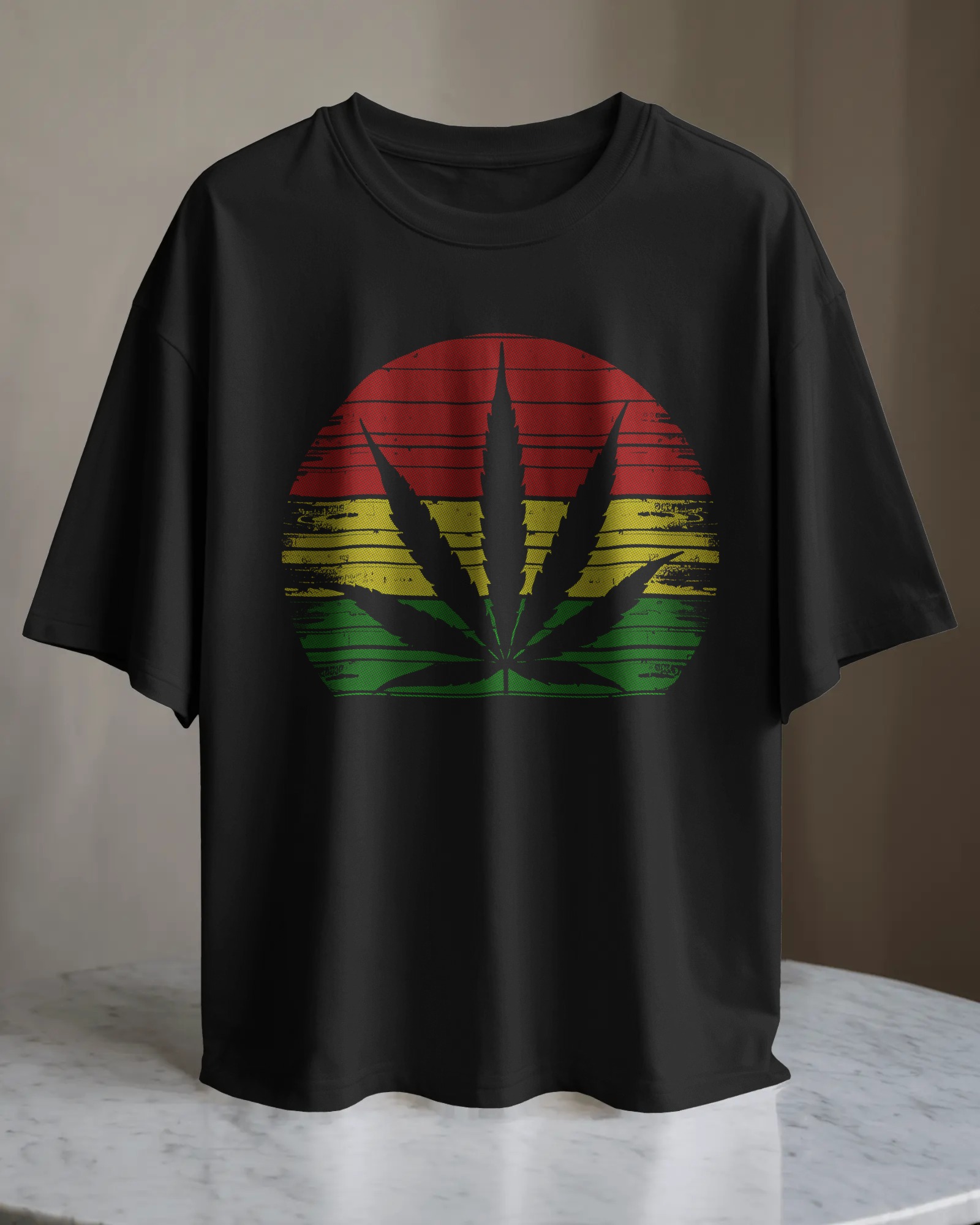 POLO OVERSIZE CANTANTE BOB MARLEY 005 - 1