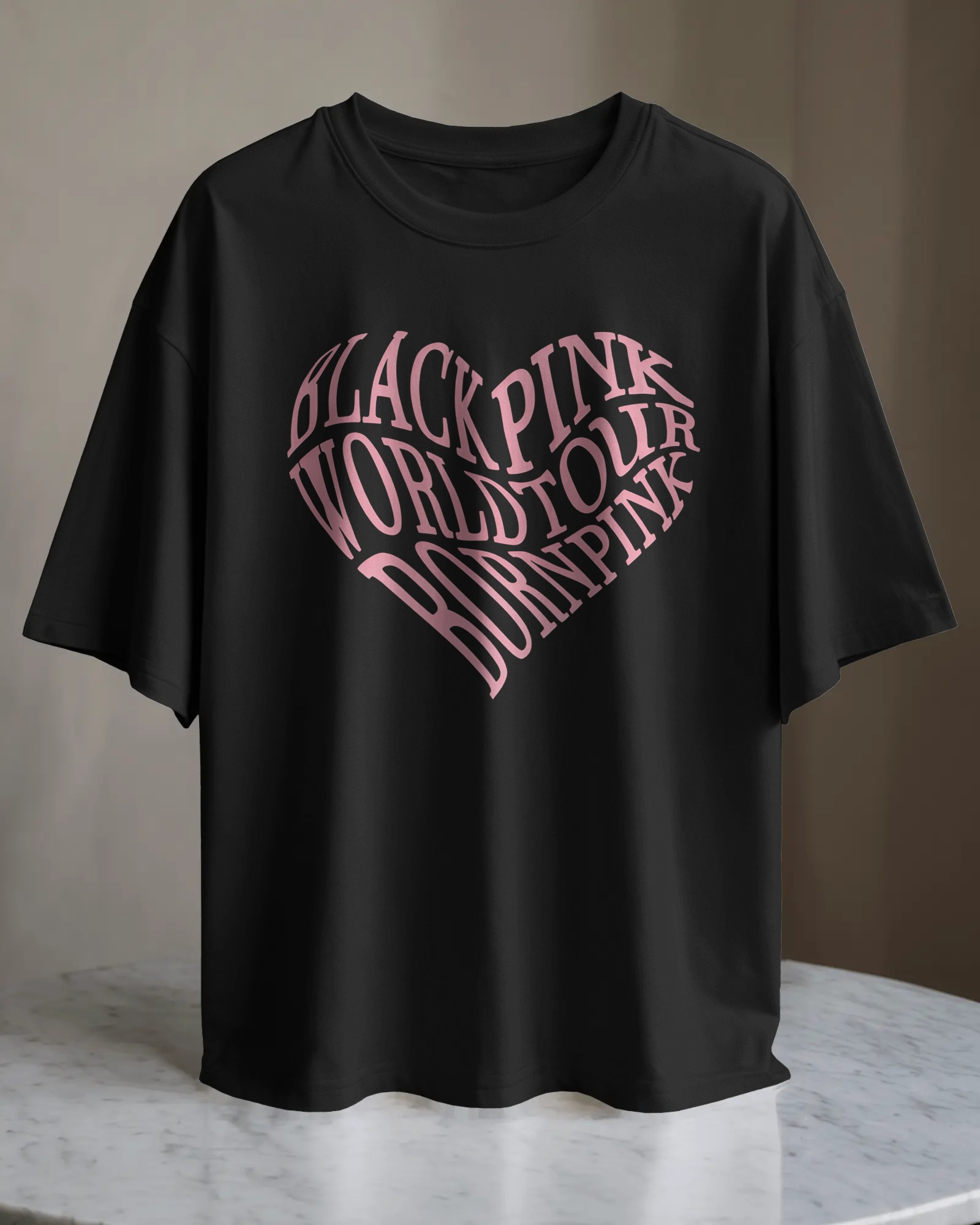 POLO OVERSIZE GRUPO MUSICAL BLACKPINK 002 - 1