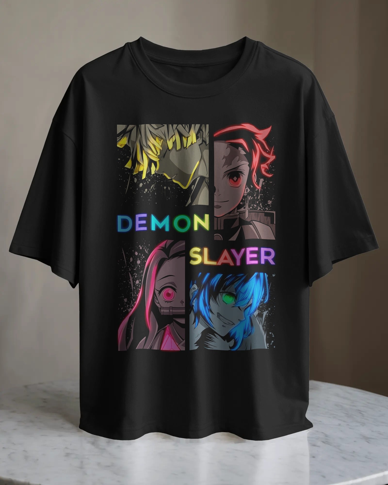 POLO OVERSIZE ANIME DEMON SLAYER 003 - 1