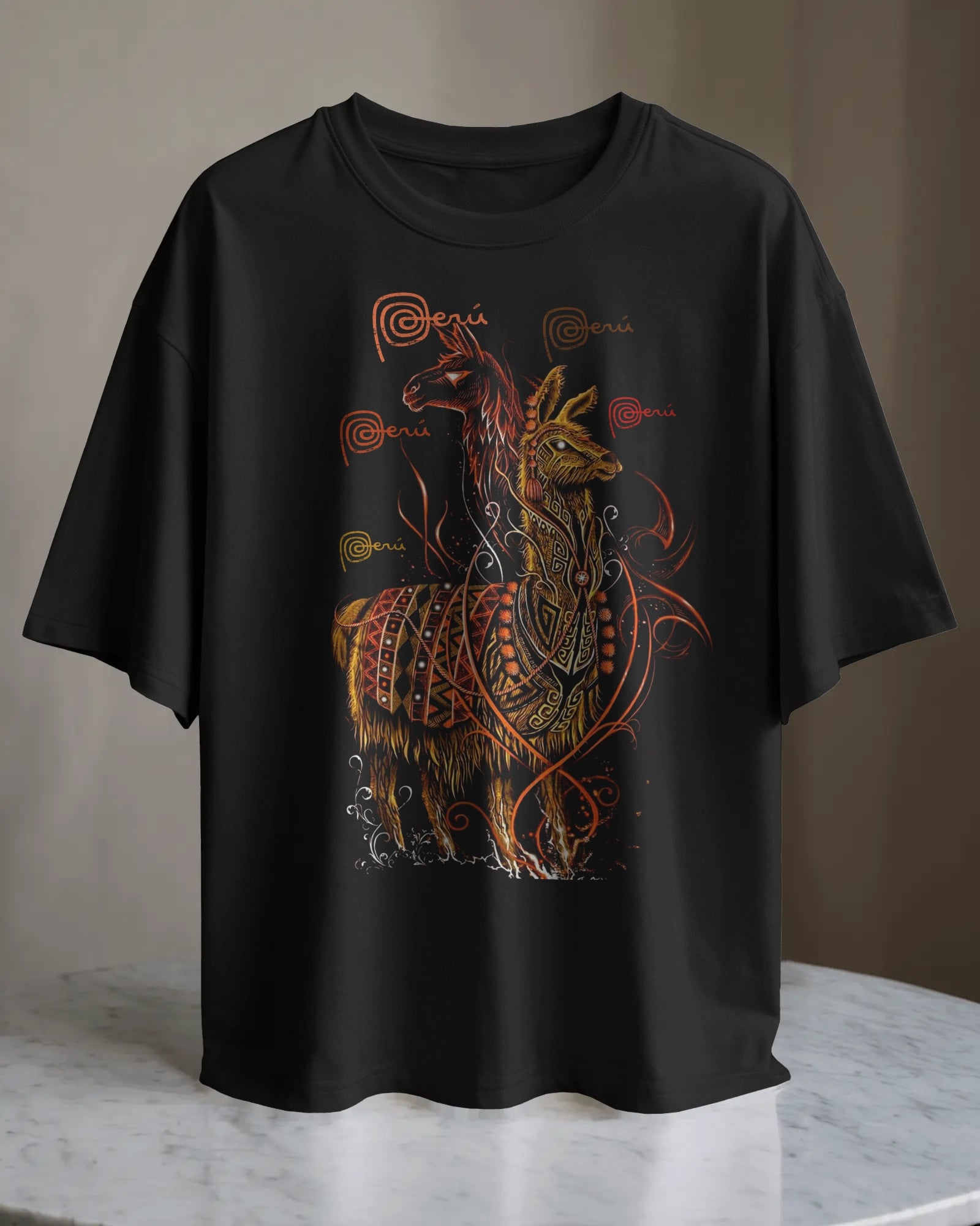 POLO OVERSIZE DE PERU 001 - 1