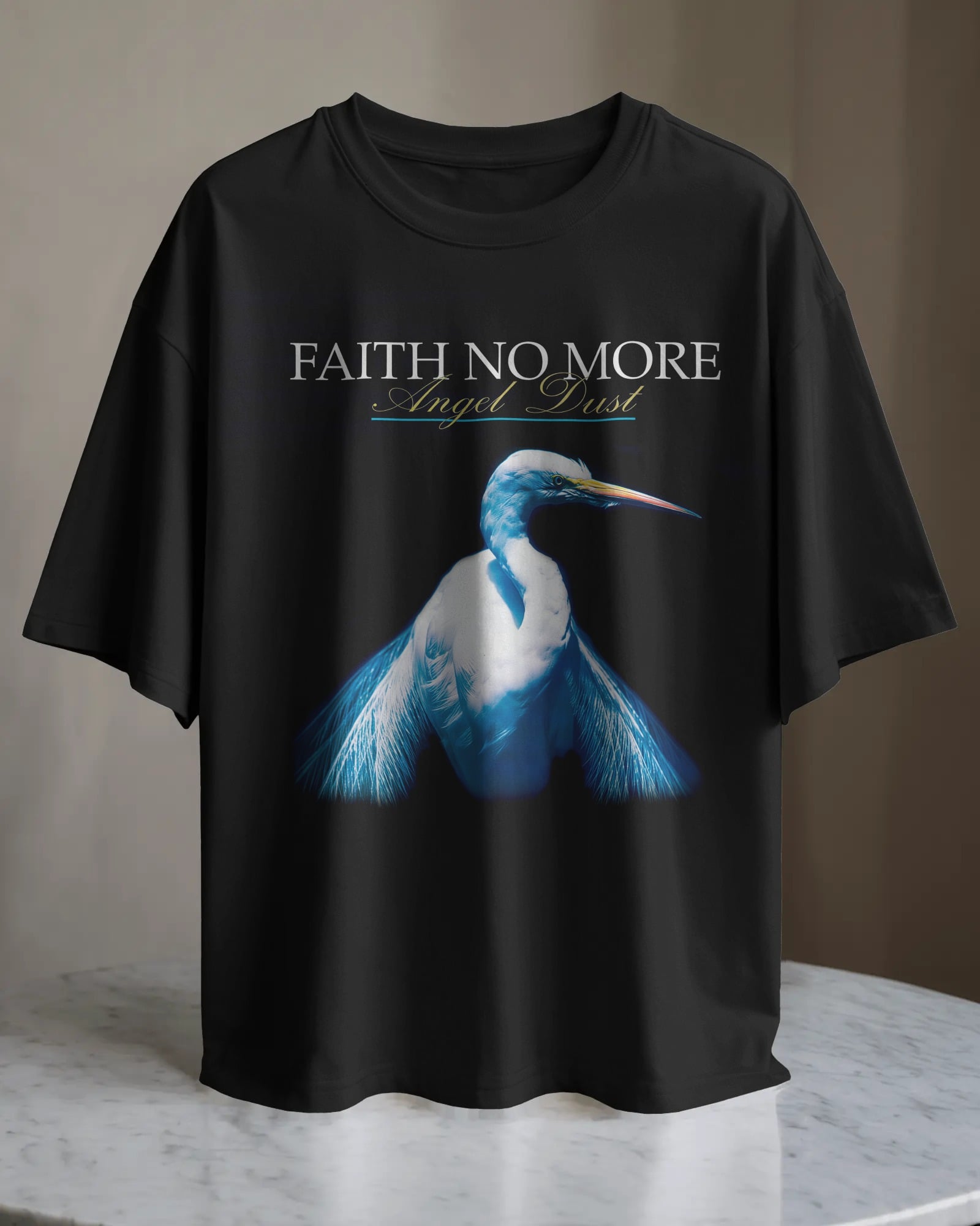 POLO OVERSIZE BANDA METAL FAITH NO MORE 01 - 1
