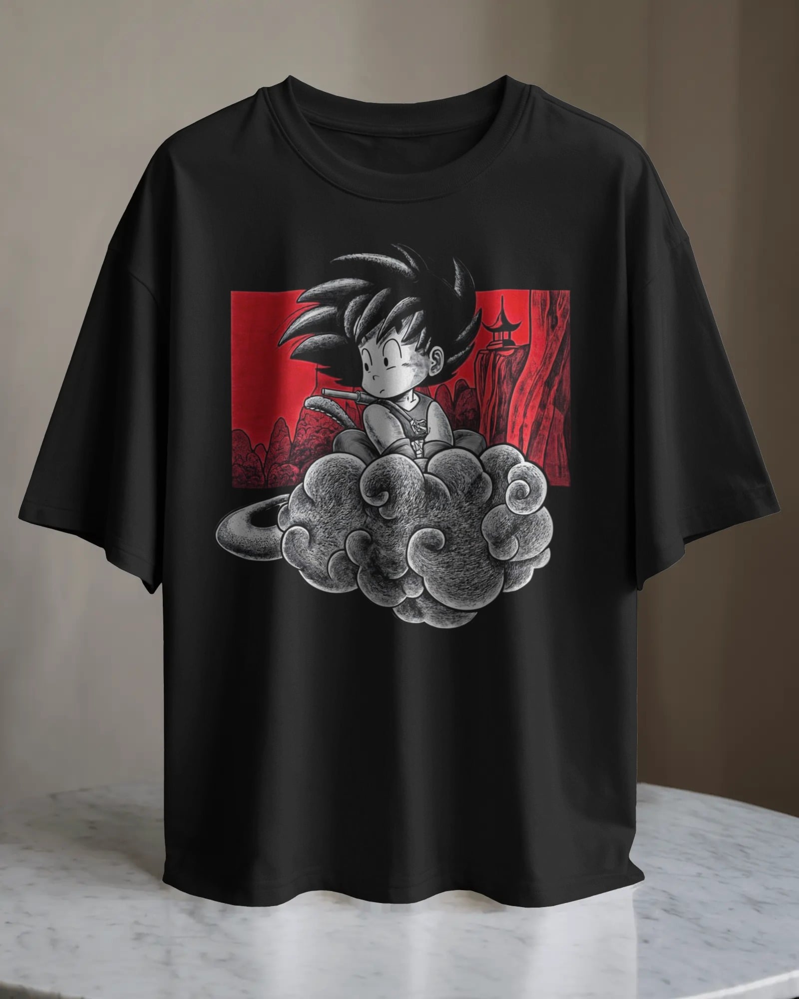 POLO OVERSIZE MOTIVO GOKU 02 - 1