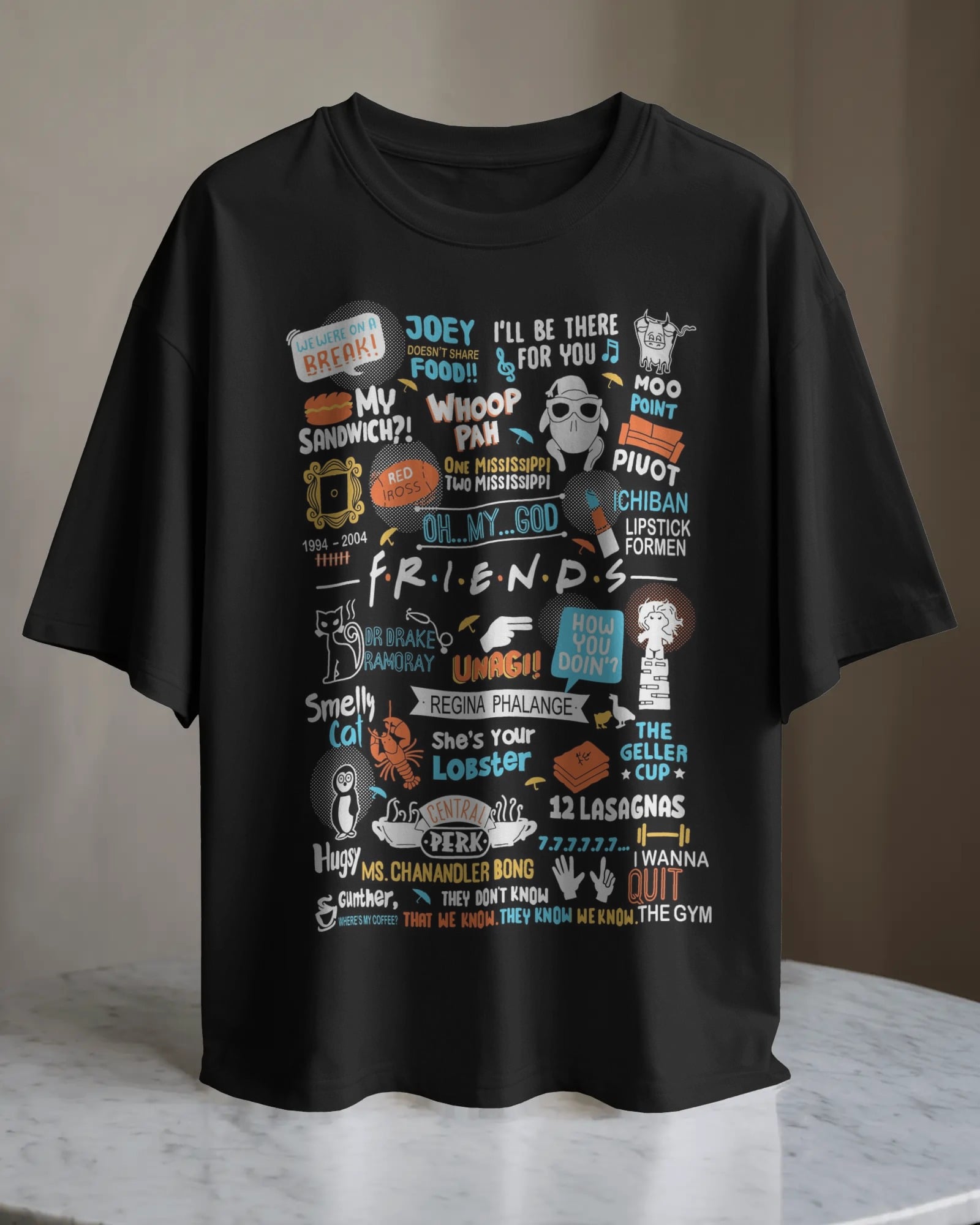 POLO OVERSIZE SERIE FRIENDS 01 - 1
