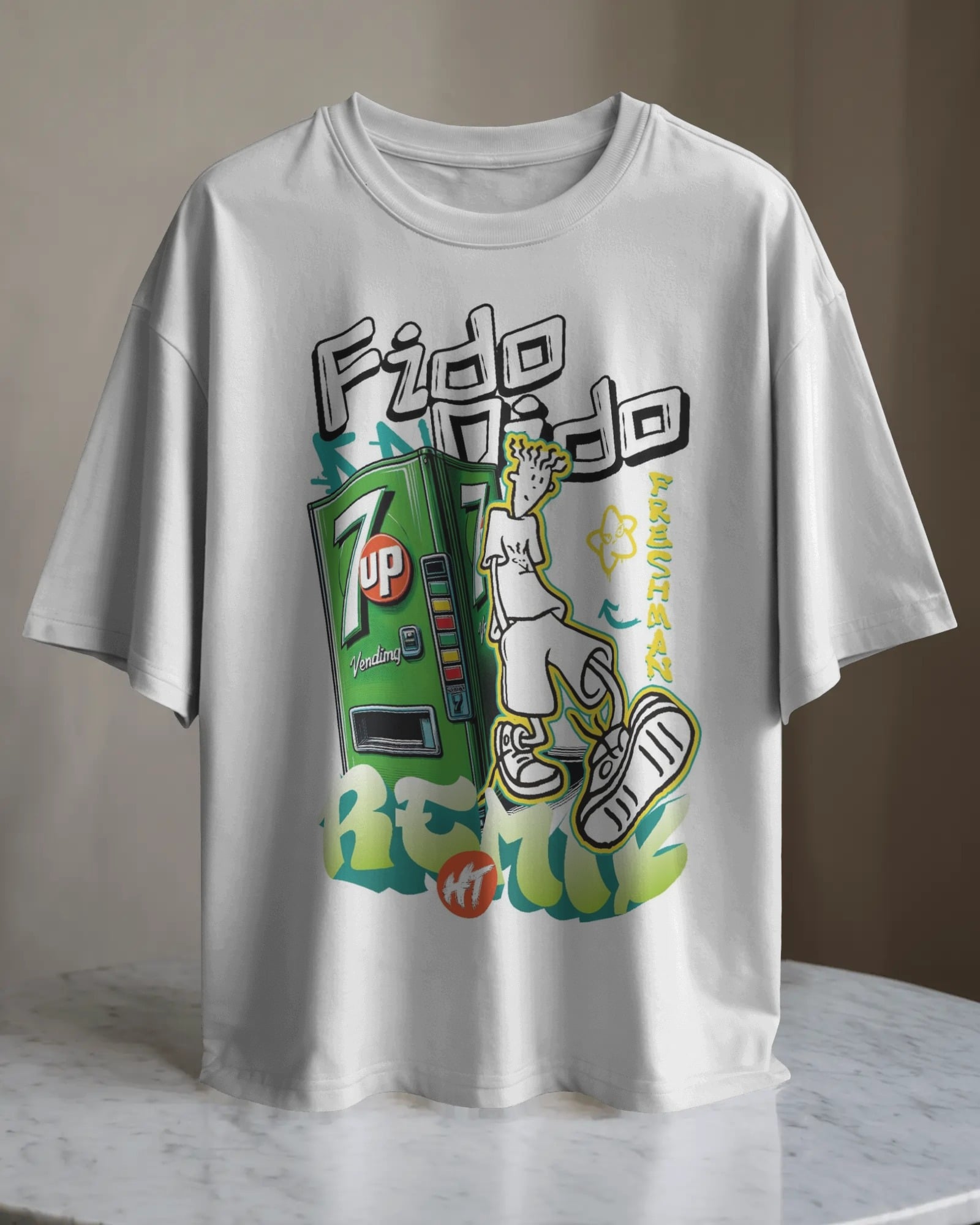 POLO OVERSIZE MOTIVO FIDO DIDO 02 - 1