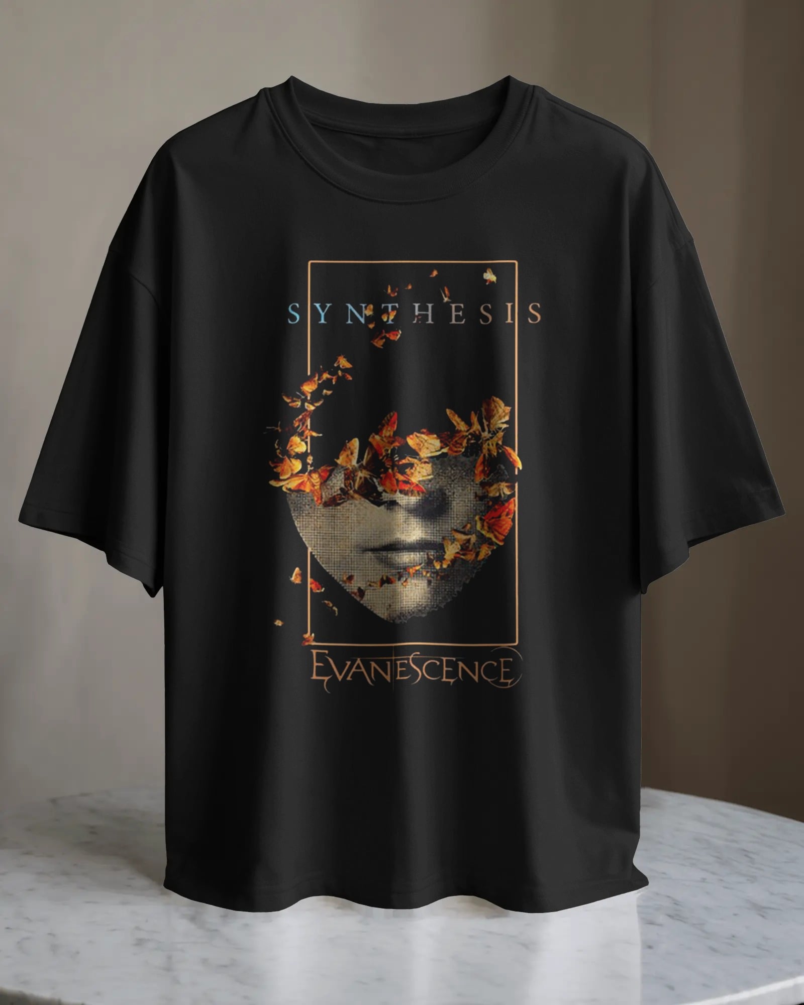 POLO OVERSIZE BANDA METAL EVANESCENSE 03 - 1