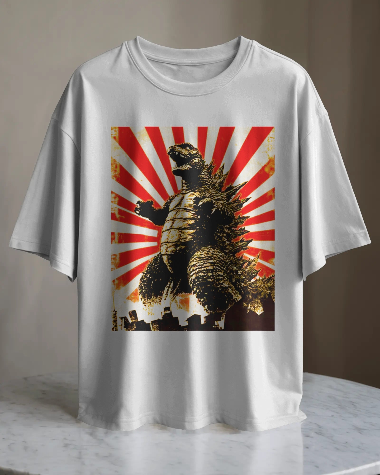 POLO OVERSIZE MOTIVO GODZILLA 03 - 1