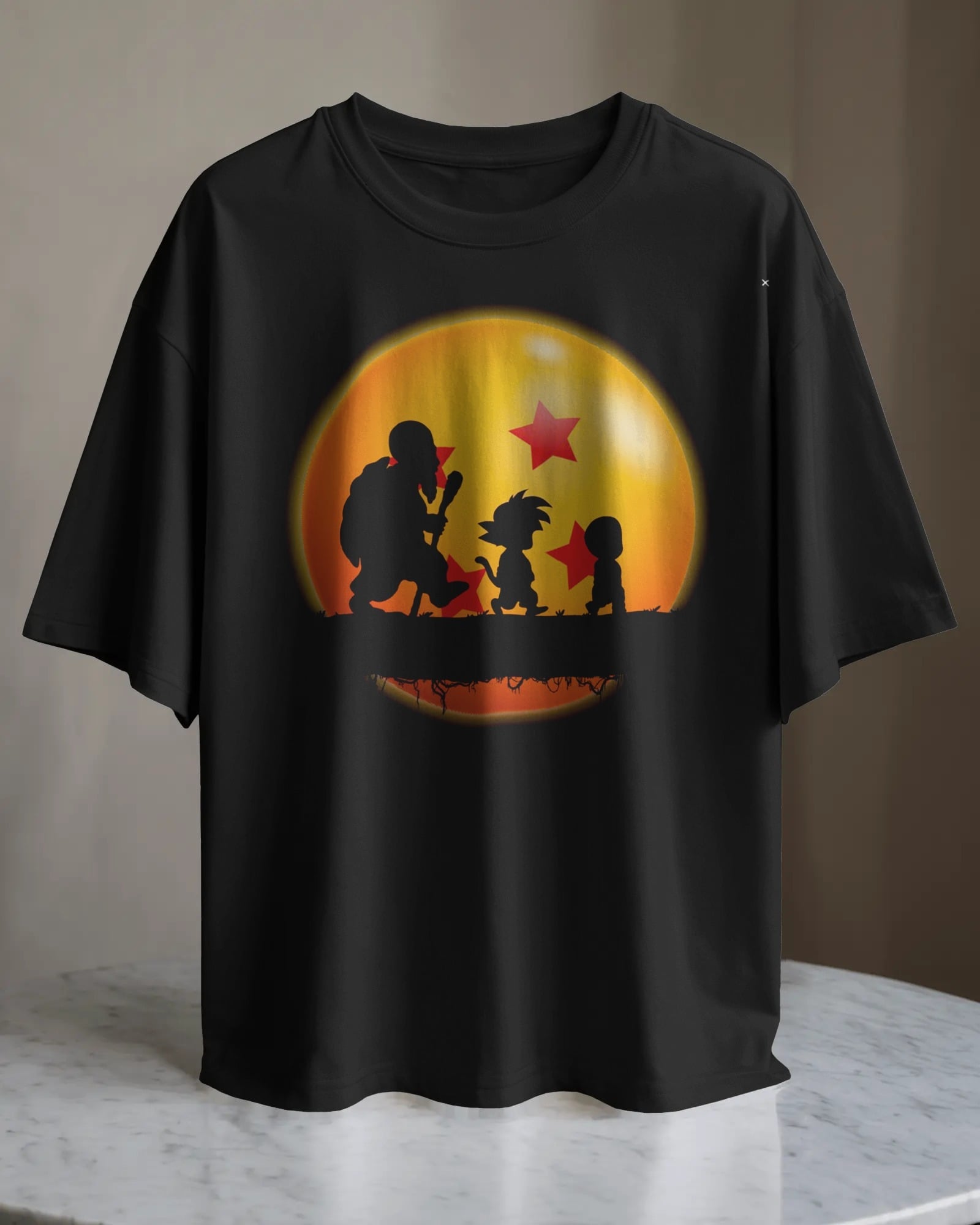 POLO OVERSIZE MOTIVO GOKU 04 - 1