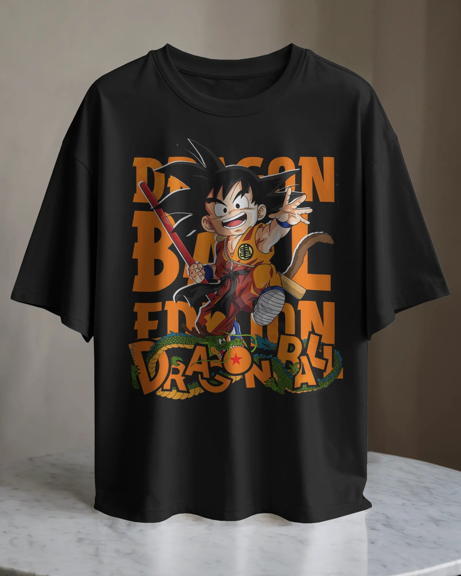 POLO OVERSIZE MOTIVO GOKU 01 - 1