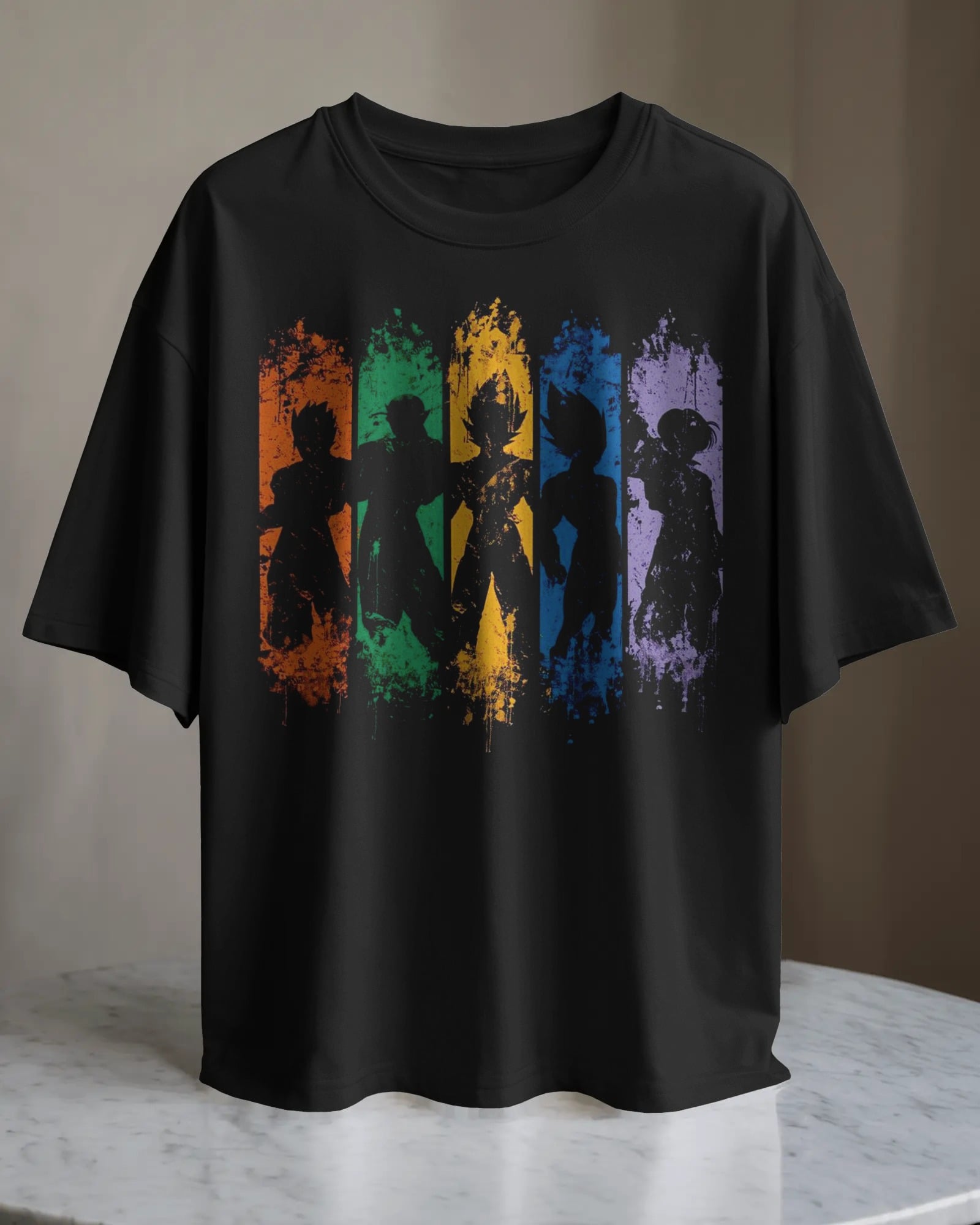 POLO OVERSIZE MOTIVO GOKU 05 - 1